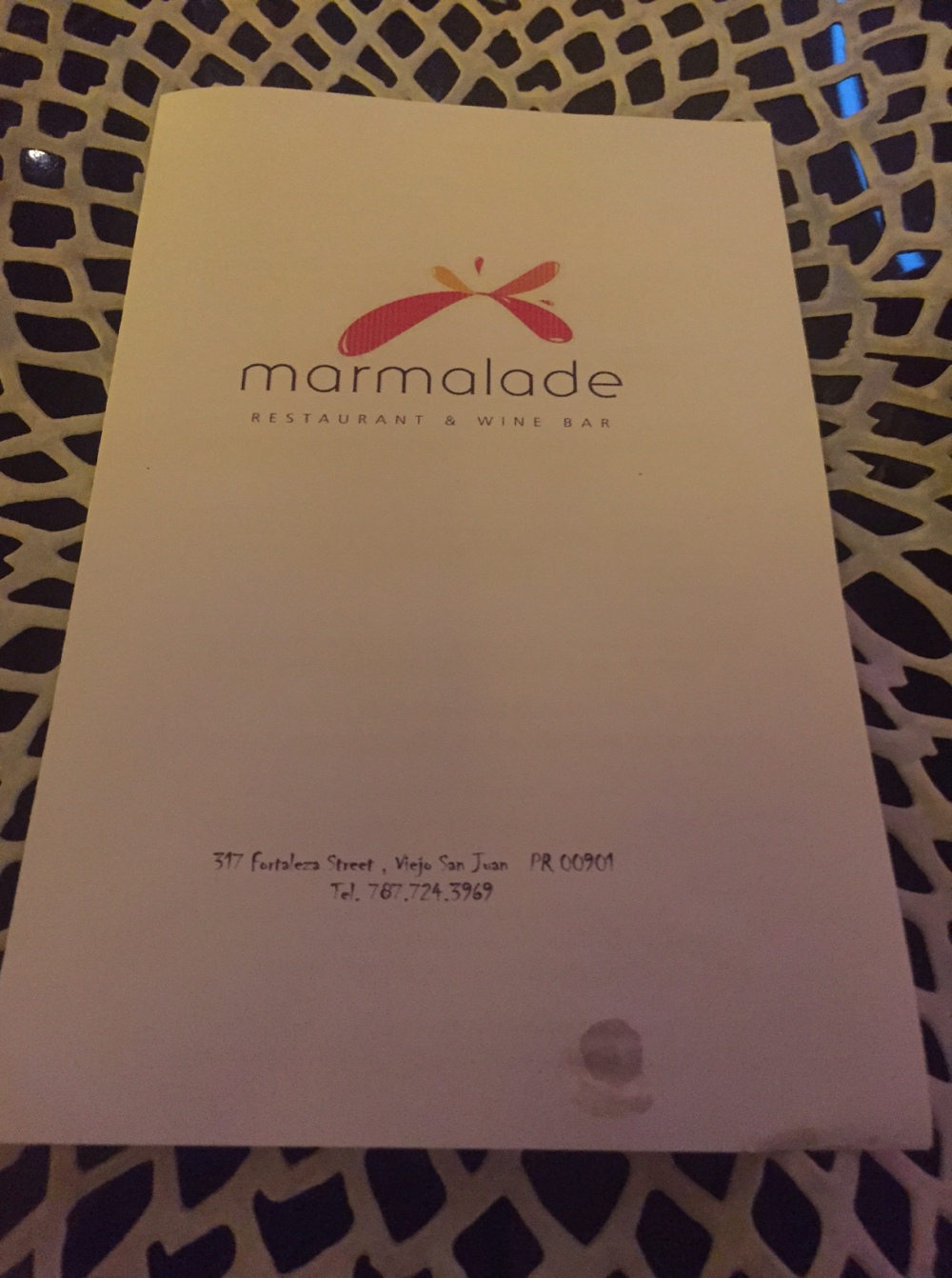 Marmalade Restaurant &amp; Wine Bar